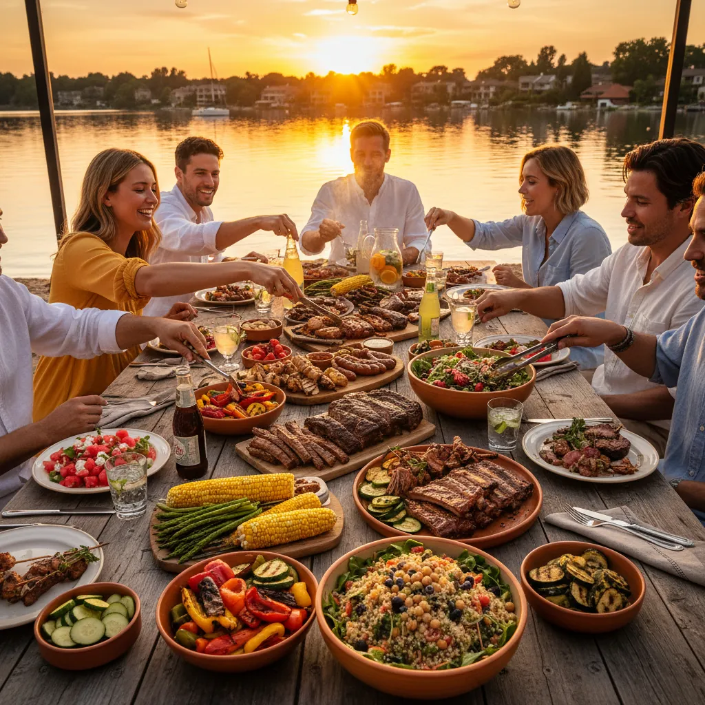 BBQ-arrangement bij Flow
