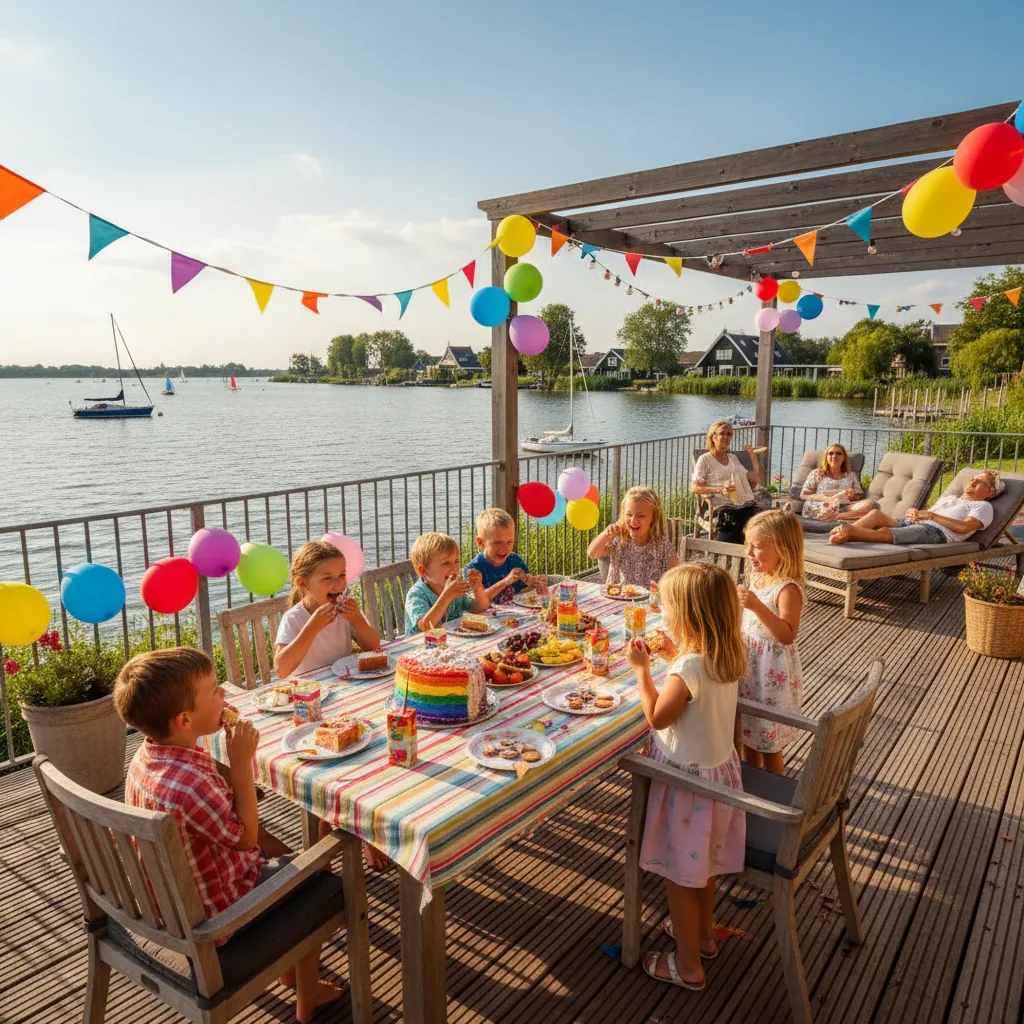 Kinderfeestje bij Flow